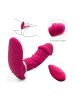 Smart Heating Wearable Vibrator Butterfly Clitoral Vibrator Double Vibrator Silicone Vibrator Adult Sex Toys Sex Stimulator